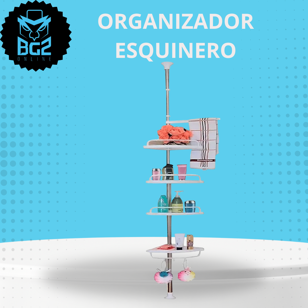 ORGANIZADOR DE BAÑO ESQUINERO